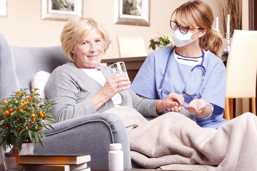 Cuidados domiciliarios después de una hospitalización