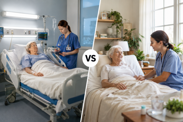 Hospitalización domiciliaria vs clínica: diferencias y ventajas