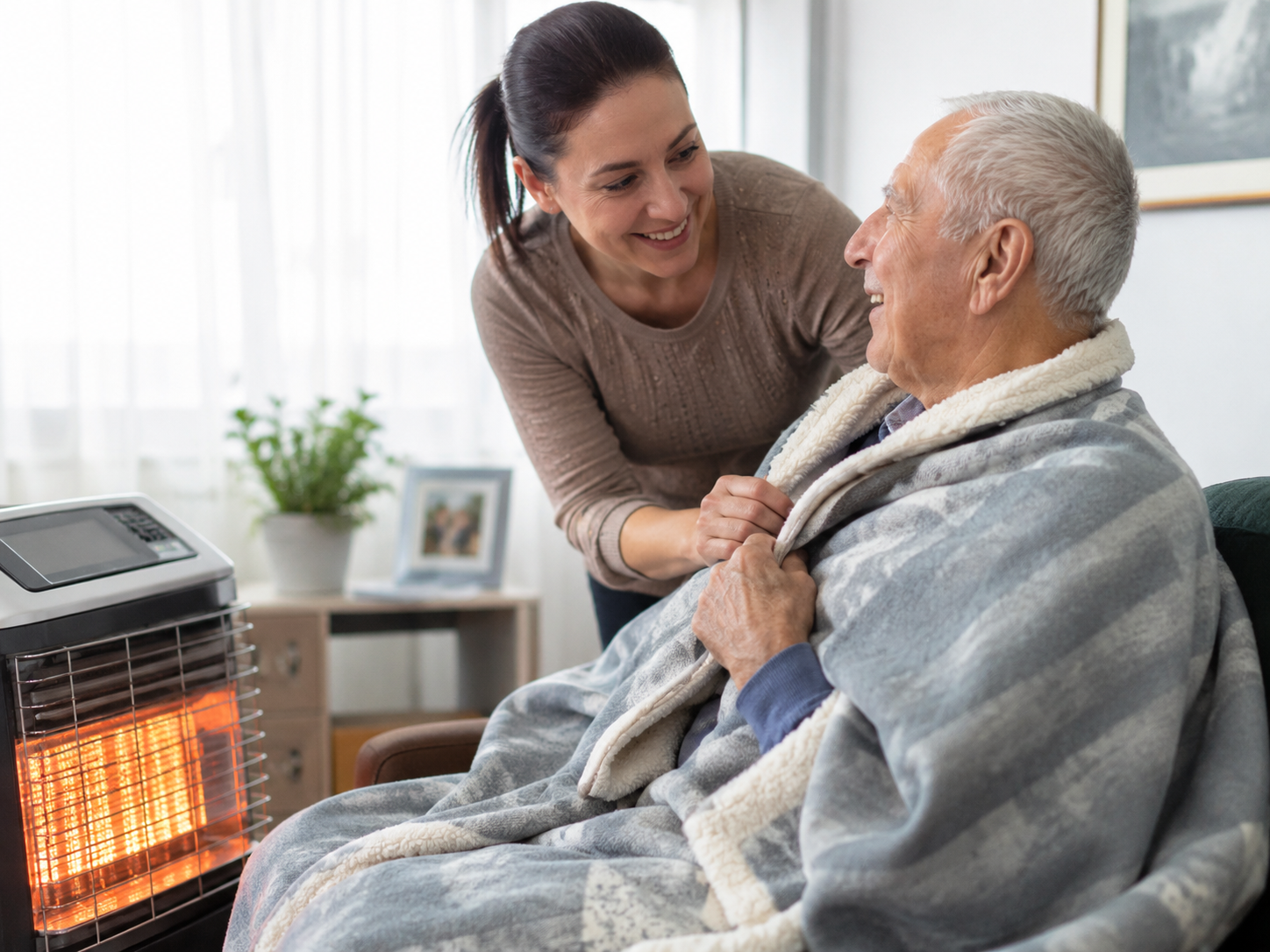 La importancia de mantener el hogar temperado: el rol del cuidador de adultos mayores en invierno