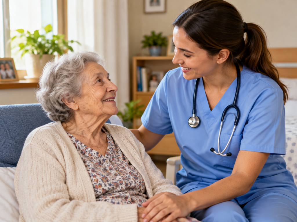 Qué diferencia a una cuidadora con formación en geriatría de una sin formación clínica